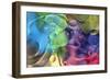 USA, Pennsylvania, Erie. Oil Abstract-Ellen Anon-Framed Photographic Print