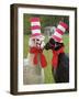 USA, Pennsylvania, Erie. Two Llamas Dressed Humorously-Jaynes Gallery-Framed Photographic Print