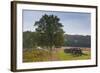 USA, Pennsylvania, Gettysburg, Artillery on Confederate Avenue-Walter Bibikow-Framed Photographic Print