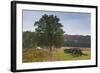 USA, Pennsylvania, Gettysburg, Artillery on Confederate Avenue-Walter Bibikow-Framed Photographic Print