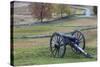 USA, Pennsylvania, Gettysburg, Battle of Gettysburg, Civil War Cannon-Walter Bibikow-Stretched Canvas