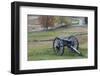 USA, Pennsylvania, Gettysburg, Battle of Gettysburg, Civil War Cannon-Walter Bibikow-Framed Photographic Print