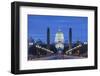 USA, Pennsylvania, Harrisburg, Pennsylvania State Capitol, Exterior, Dawn-Walter Bibikow-Framed Photographic Print