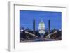 USA, Pennsylvania, Harrisburg, Pennsylvania State Capitol, Exterior, Dawn-Walter Bibikow-Framed Photographic Print