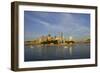 USA, Pennsylvania, Pittsburgh. Boats in Front of Point State Park-Kevin Oke-Framed Photographic Print