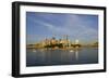 USA, Pennsylvania, Pittsburgh. Boats in Front of Point State Park-Kevin Oke-Framed Photographic Print