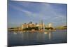 USA, Pennsylvania, Pittsburgh. Boats in Front of Point State Park-Kevin Oke-Mounted Photographic Print