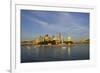 USA, Pennsylvania, Pittsburgh. Boats in Front of Point State Park-Kevin Oke-Framed Photographic Print