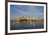 USA, Pennsylvania, Pittsburgh. Boats in Front of Point State Park-Kevin Oke-Framed Photographic Print