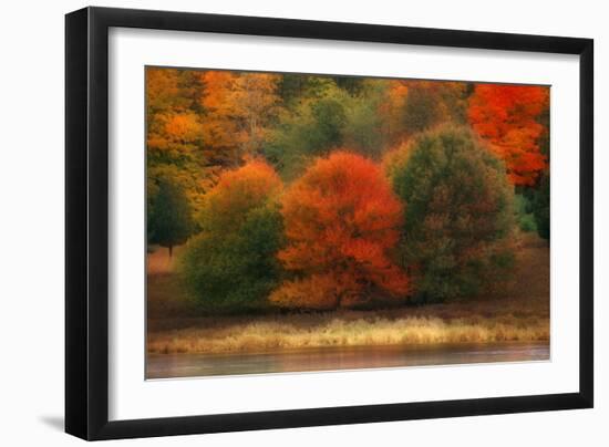 USA, Pennsylvania, Pocono Mountains. Autumn Landscape Montage-Jaynes Gallery-Framed Photographic Print