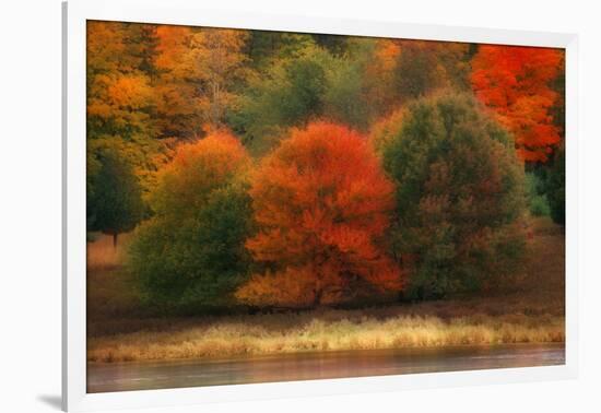 USA, Pennsylvania, Pocono Mountains. Autumn Landscape Montage-Jaynes Gallery-Framed Photographic Print