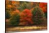 USA, Pennsylvania, Pocono Mountains. Autumn Landscape Montage-Jaynes Gallery-Stretched Canvas