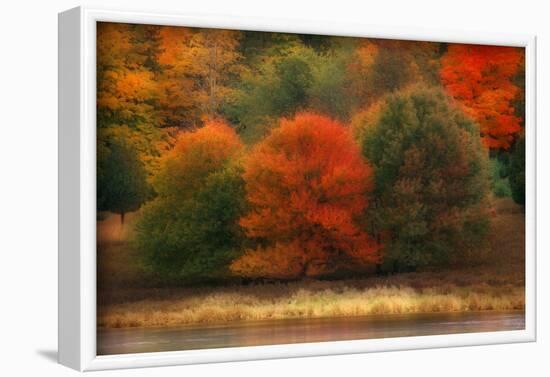 USA, Pennsylvania, Pocono Mountains. Autumn Landscape Montage-Jaynes Gallery-Framed Photographic Print