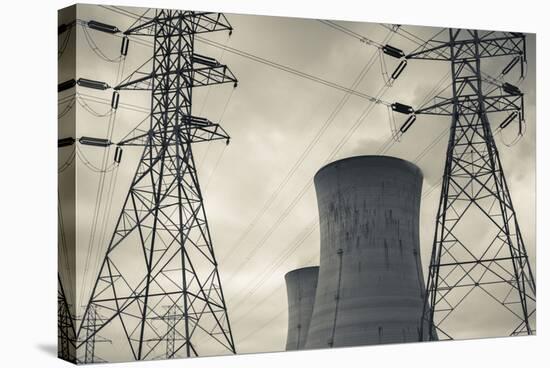 USA, Pennsylvania, Three Mile Island Nuclear Power Generating Station-Walter Bibikow-Stretched Canvas