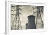USA, Pennsylvania, Three Mile Island Nuclear Power Generating Station-Walter Bibikow-Framed Photographic Print