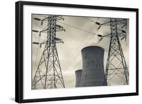 USA, Pennsylvania, Three Mile Island Nuclear Power Generating Station-Walter Bibikow-Framed Photographic Print