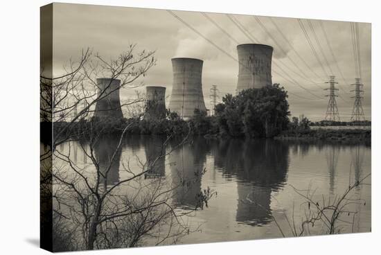 USA, Pennsylvania, Three Mile Island Nuclear Power Generating Station-Walter Bibikow-Stretched Canvas