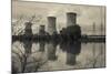 USA, Pennsylvania, Three Mile Island Nuclear Power Generating Station-Walter Bibikow-Mounted Photographic Print