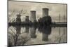 USA, Pennsylvania, Three Mile Island Nuclear Power Generating Station-Walter Bibikow-Mounted Photographic Print