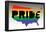 USA Pride - Rainbow Flag-null-Framed Poster