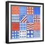 USA Quilt-Geraldine Aikman-Framed Premium Giclee Print