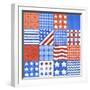 USA Quilt-Geraldine Aikman-Framed Premium Giclee Print