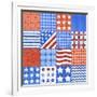 USA Quilt-Geraldine Aikman-Framed Giclee Print