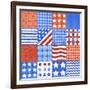 USA Quilt-Geraldine Aikman-Framed Giclee Print