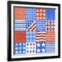 USA Quilt-Geraldine Aikman-Framed Giclee Print