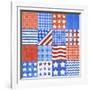 USA Quilt-Geraldine Aikman-Framed Giclee Print