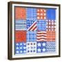 USA Quilt-Geraldine Aikman-Framed Giclee Print