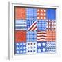 USA Quilt-Geraldine Aikman-Framed Giclee Print