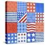 USA Quilt-Geraldine Aikman-Stretched Canvas