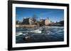 USA, Rhode Island, Pawtucket, Cotton spinning mill-Walter Bibikow-Framed Photographic Print