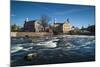 USA, Rhode Island, Pawtucket, Cotton spinning mill-Walter Bibikow-Mounted Photographic Print