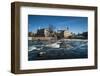 USA, Rhode Island, Pawtucket, Cotton spinning mill-Walter Bibikow-Framed Photographic Print