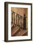 USA, Savannah, Georgia. Home in the Historic District with wrought iron rail.-Joanne Wells-Framed Photographic Print