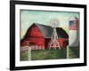 USA Silo-Elizabeth Medley-Framed Art Print