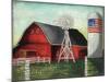 USA Silo-Elizabeth Medley-Mounted Art Print