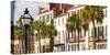 USA, South Carolina, Charleston, Town houses in the Historic district-Jordan Banks-Stretched Canvas