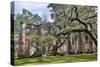 USA, South Carolina, Yemassee, Old Sheldon Church Ruins-Hollice Looney-Stretched Canvas