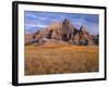 USA, South Dakota, Badlands National Park, Storm clouds over Vampire Peak-John Barger-Framed Photographic Print