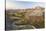 USA, South Dakota, Badlands National Park. Sunrise over eroded formations.-Jaynes Gallery-Stretched Canvas