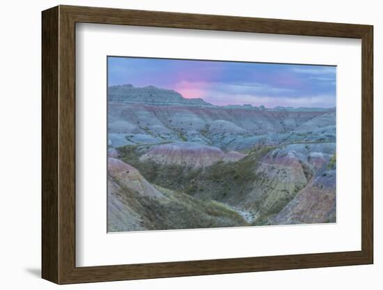 USA, South Dakota, Badlands National Park. Wilderness Landscape-Cathy & Gordon Illg-Framed Photographic Print