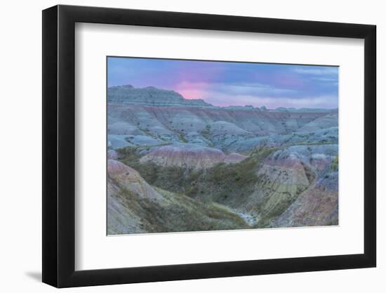 USA, South Dakota, Badlands National Park. Wilderness Landscape-Cathy & Gordon Illg-Framed Photographic Print