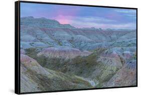 USA, South Dakota, Badlands National Park. Wilderness Landscape-Cathy & Gordon Illg-Framed Stretched Canvas