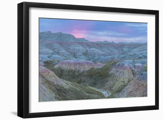 USA, South Dakota, Badlands National Park. Wilderness Landscape-Cathy & Gordon Illg-Framed Photographic Print