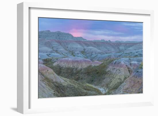 USA, South Dakota, Badlands National Park. Wilderness Landscape-Cathy & Gordon Illg-Framed Photographic Print