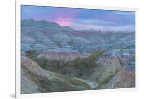 USA, South Dakota, Badlands National Park. Wilderness Landscape-Cathy & Gordon Illg-Framed Photographic Print