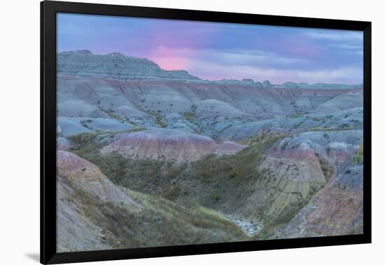 USA, South Dakota, Badlands National Park. Wilderness Landscape-Cathy & Gordon Illg-Framed Photographic Print